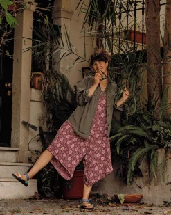 Copetín Jumpsuit - Fliesenwein