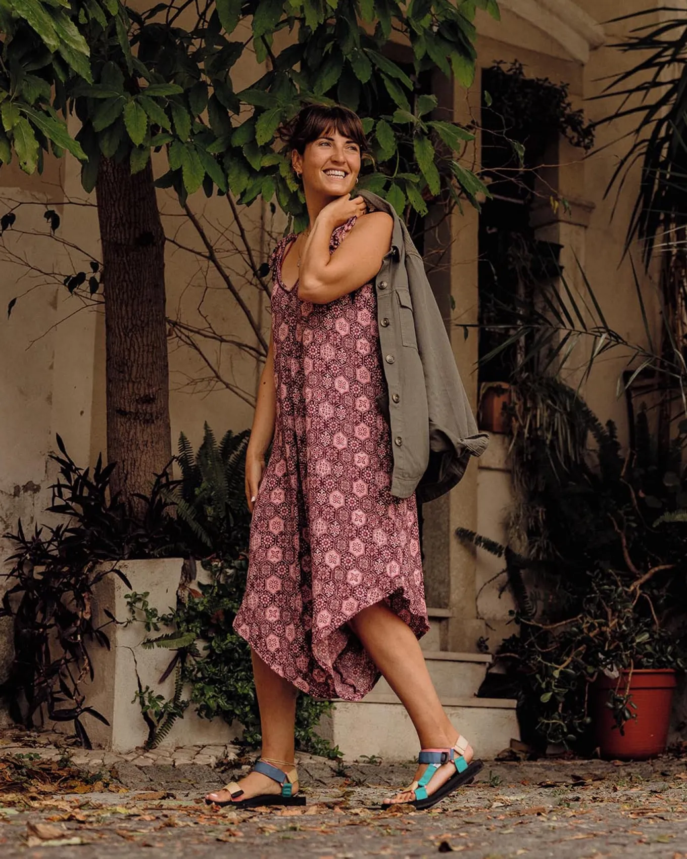 Copetín Jumpsuit - Fliesenwein