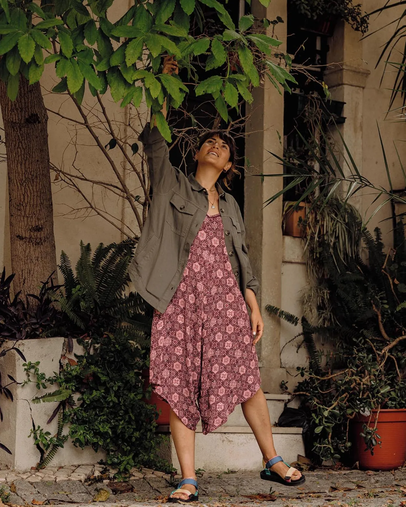 Copetín Jumpsuit - Fliesenwein