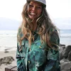 Coral Organic Langarmshirt - Alpen-Tarnung Regenwald