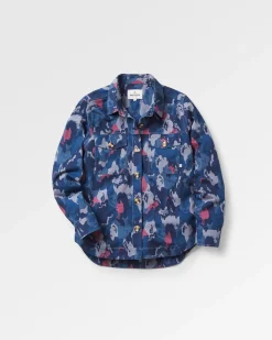 Coral Organic Langarmshirt - Ahorn Camo