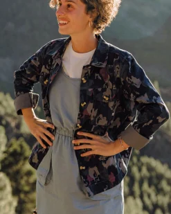 Coral Organic Langarmshirt - Ahorn Camo