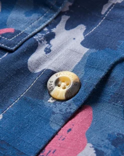 Coral Organic Langarmshirt - Ahorn Camo