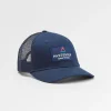 Core recycelte Baumwoll-Trucker-Kappe - Tiefes Marineblau