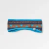 Cosy recyceltes Polar-Fleece-Stirnband - Berg Geo Multi