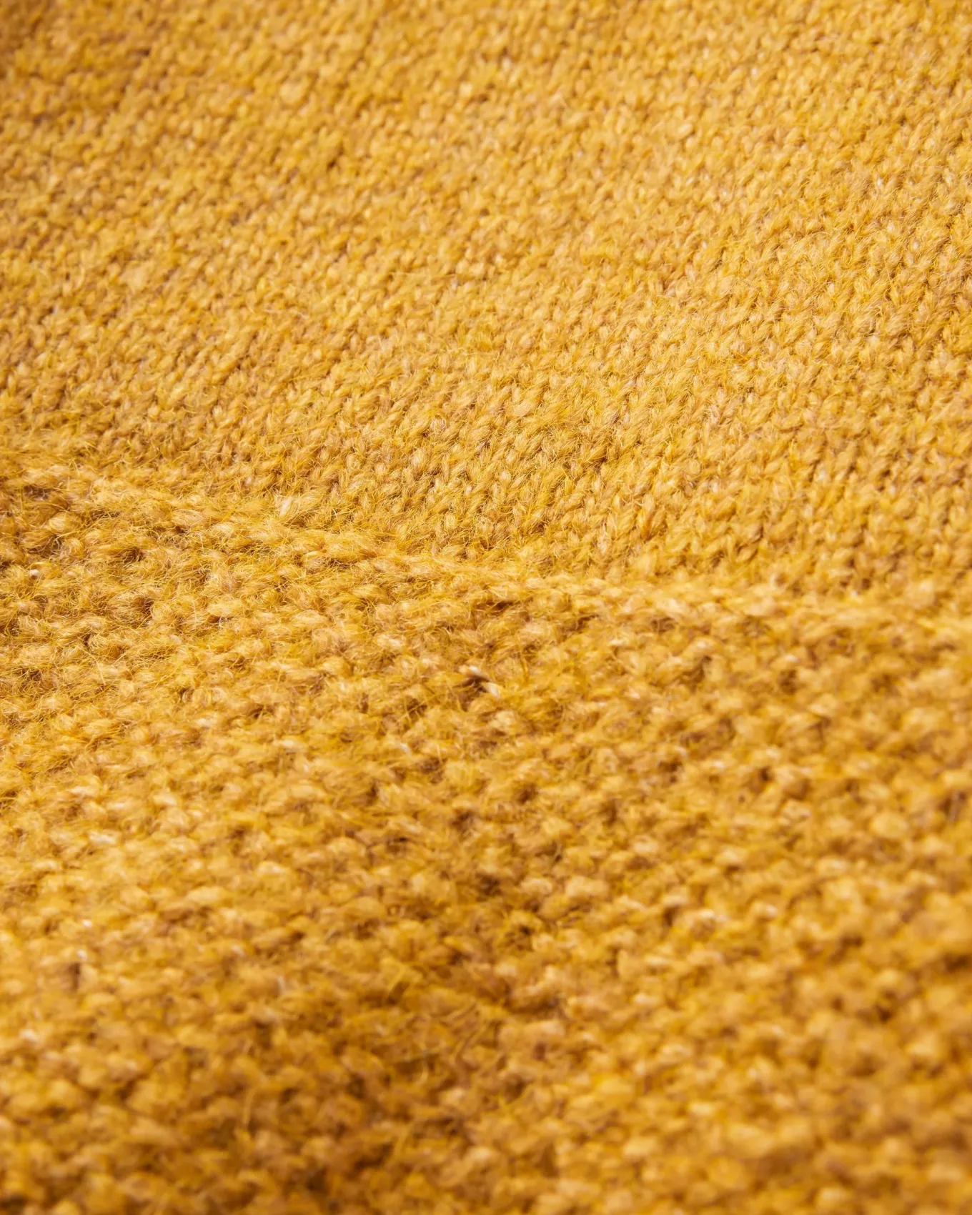 Cove Recycelter Gestrickter Pullover - Bernsteingold