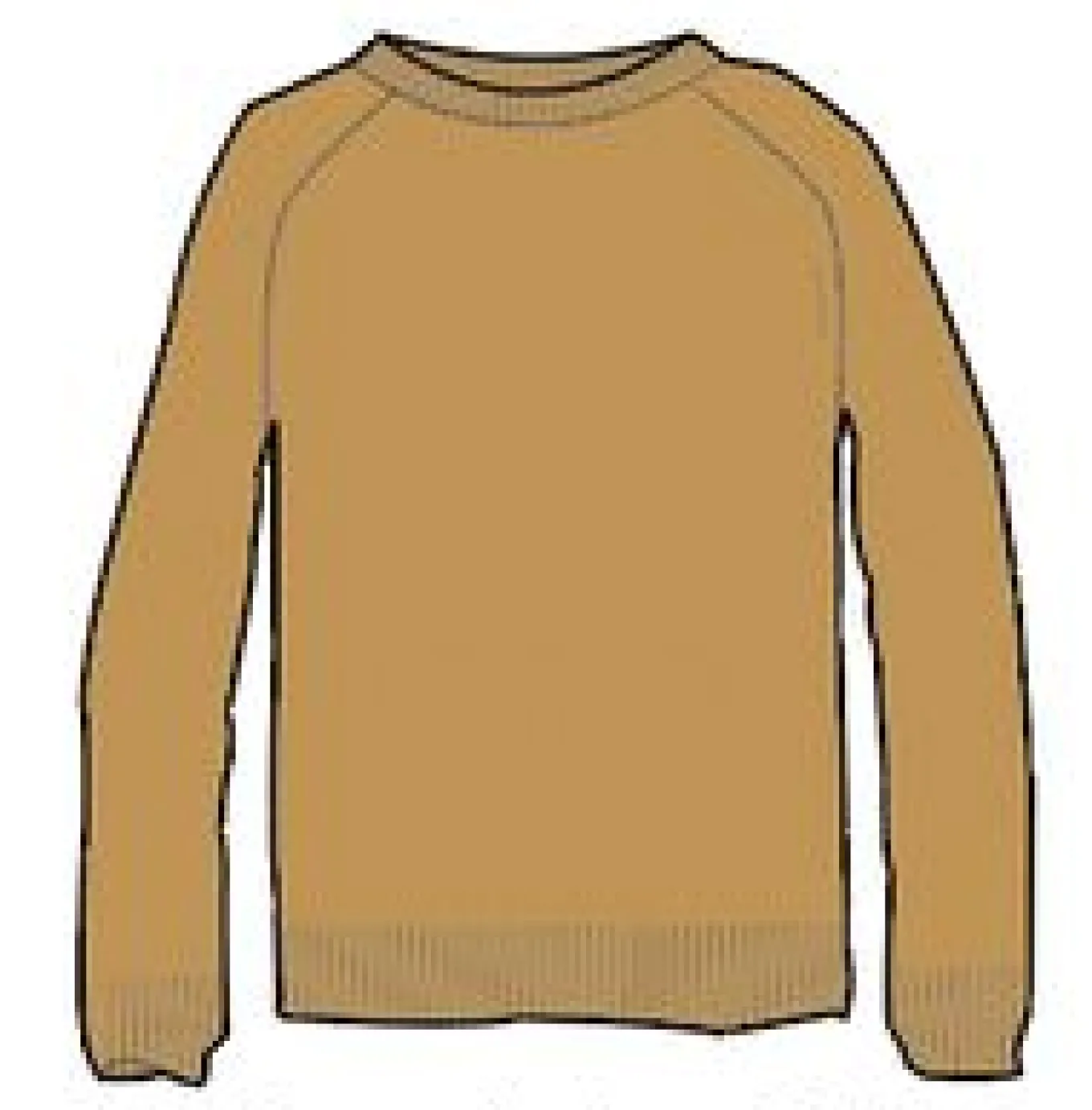 Cove Recycelter Gestrickter Pullover - Bernsteingold