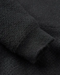 Cove Recycelter Gestrickter Pullover - Schwarz