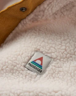 Create recyceltes Deep-Pile Sherpa-Fleece - Blauer Nebel