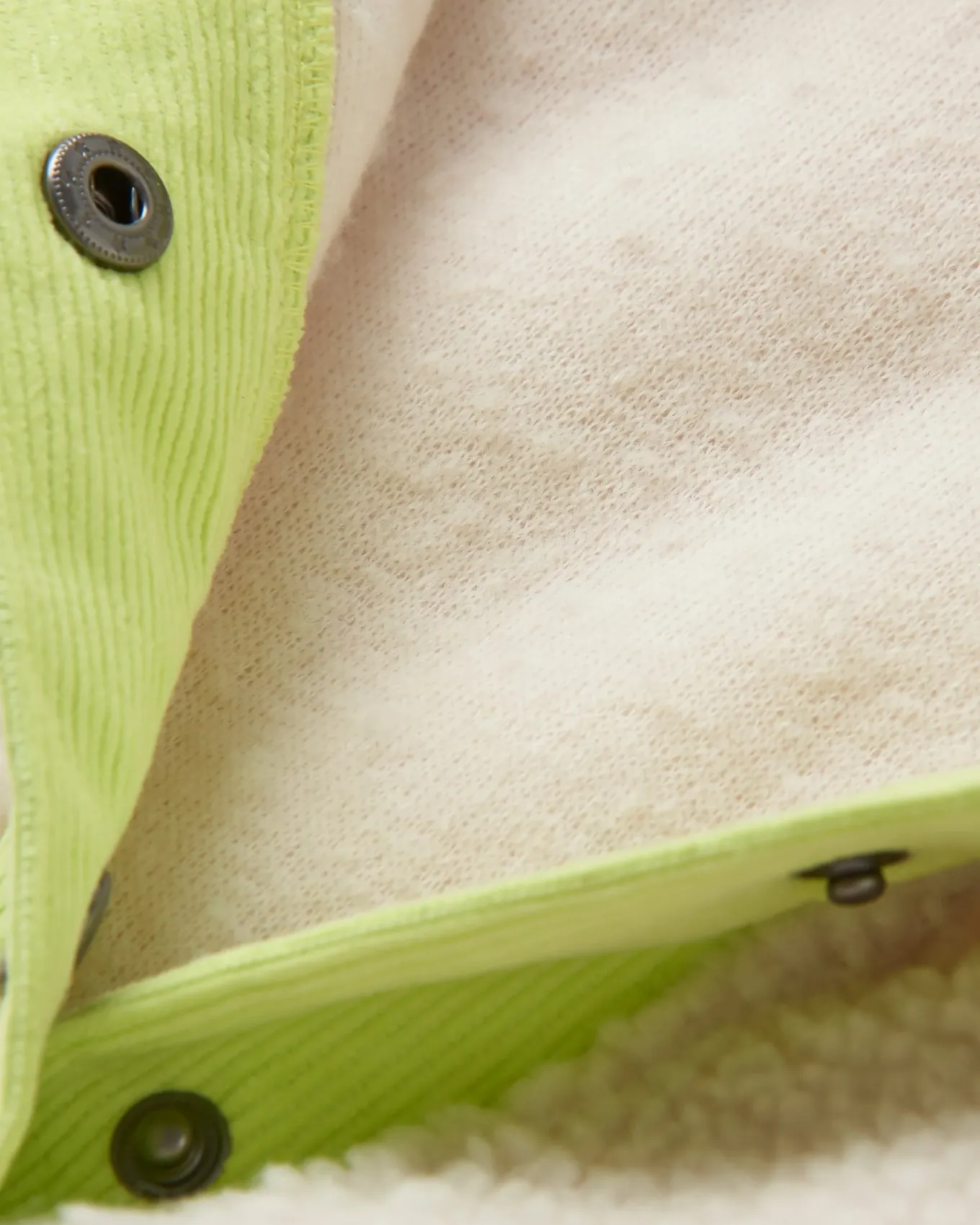 Create recyceltes Deep-Pile Sherpa-Fleece - Arktis