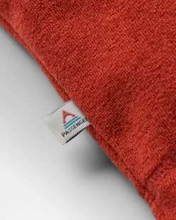 Crest Recycelter Polartec® Fleece-Hoodie - Roter Ocker
