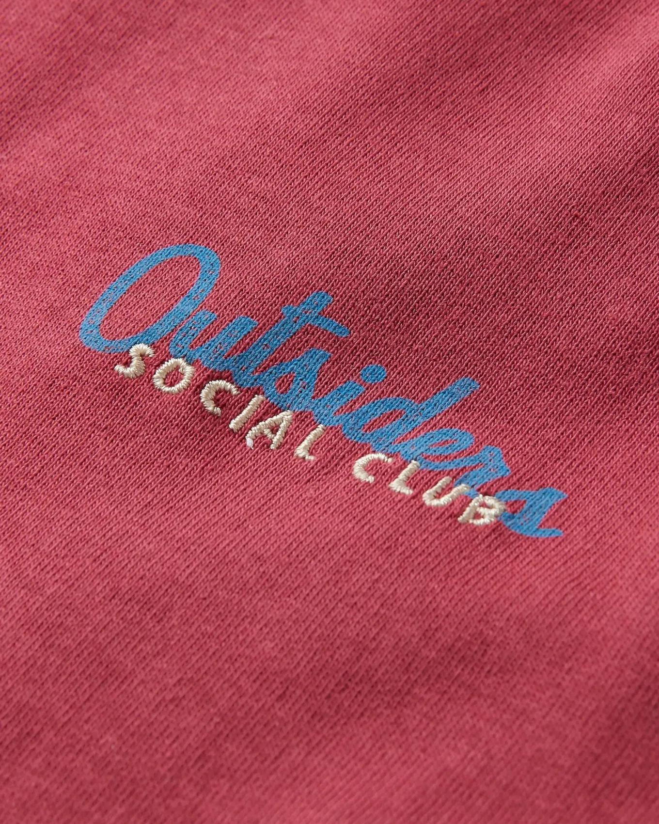 Dawn Recyceltes Baumwoll-Langarmshirt - Erde Rot