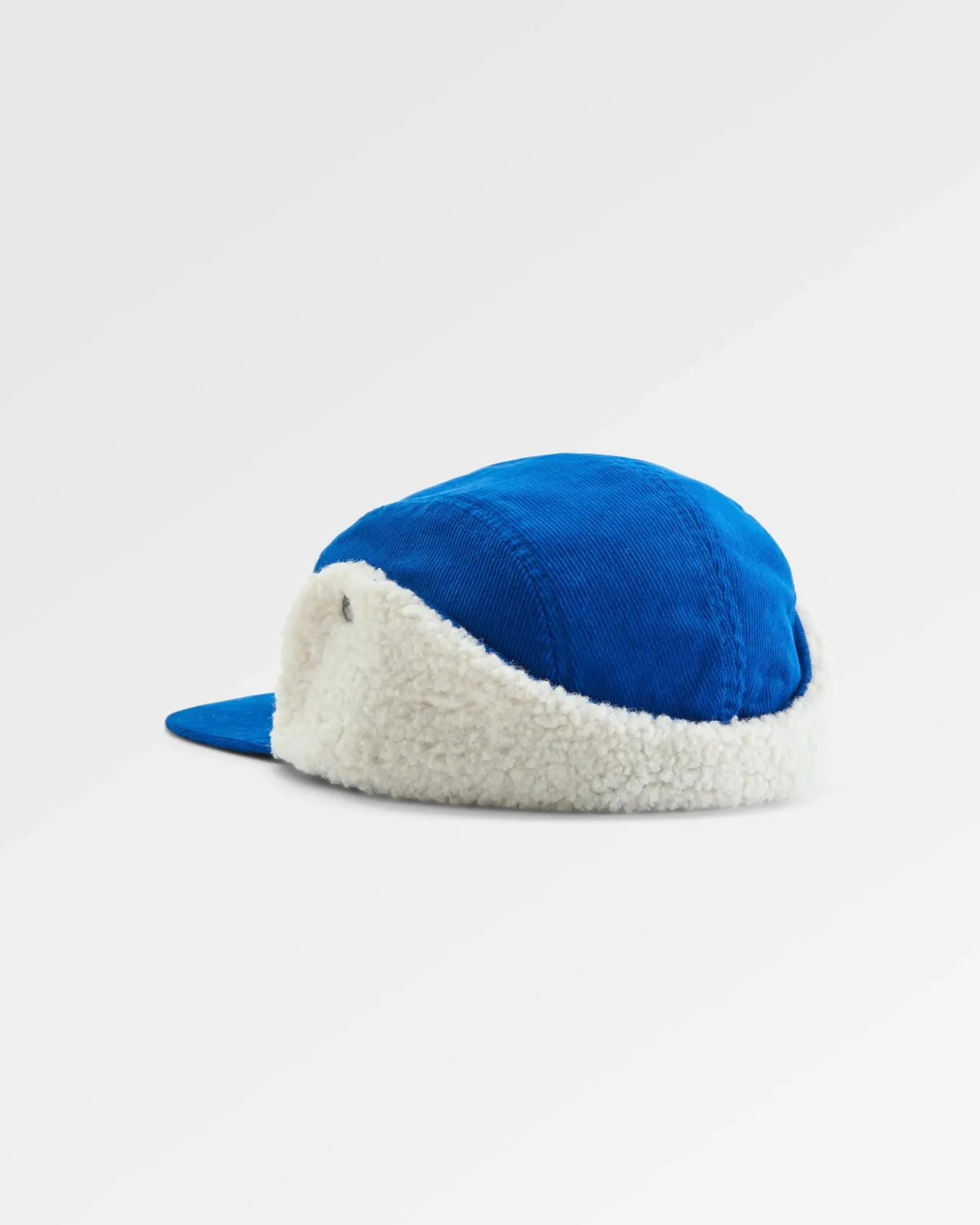 Daytime Recycelte Baumwolle Sherpa-gefütterte Mütze - Azurblau
