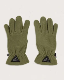Daytrip Recycelte Polar-Fleece Touchscreen-Handschuhe - Khaki
