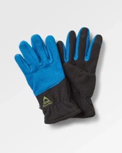 Daytrip Recycelte Polar-Fleece Touchscreen-Handschuhe - Schwarz/Tidenblau