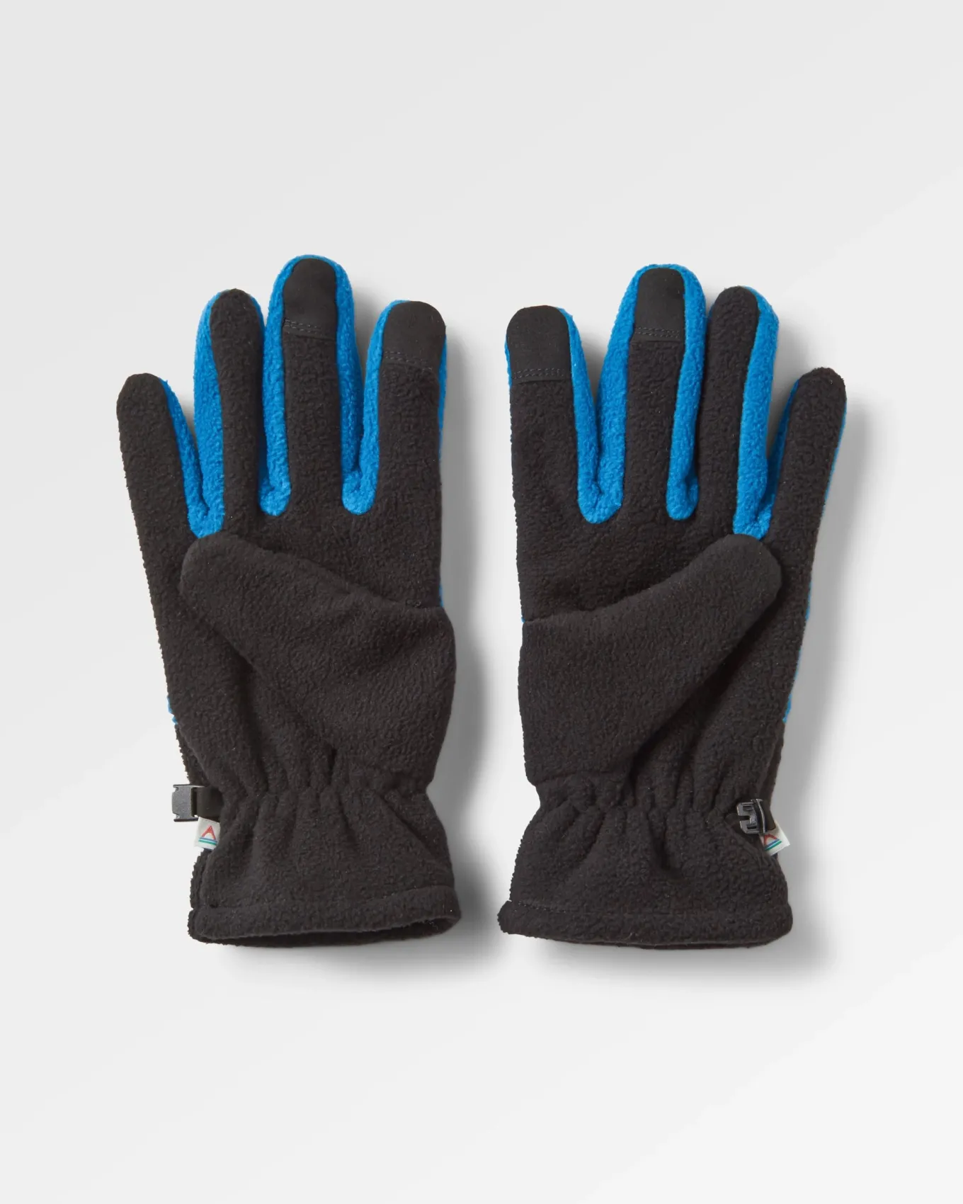 Daytrip Recycelte Polar-Fleece Touchscreen-Handschuhe - Schwarz/Tidenblau