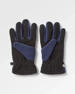 Daytrip Recycelte Polar-Fleece Touchscreen-Handschuhe - Tiefes Marineblau