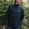 Diablo Wasserabweisender Smock aus recyceltem Material - Verblasstes Schwarz