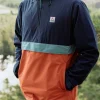 Diablo Wasserabweisender Smock aus recyceltem Material - Tiefes Marineblau
