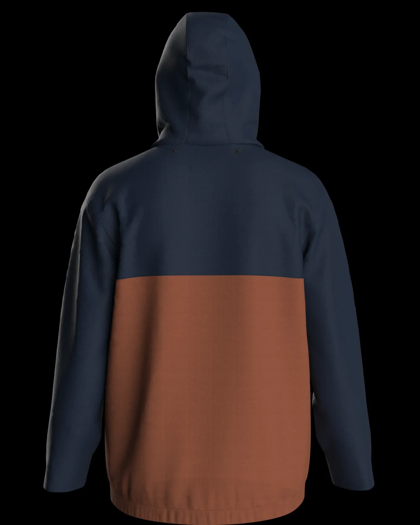 Diablo Wasserabweisender Smock aus recyceltem Material - Tiefes Marineblau