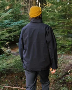 Diablo Wasserabweisender Smock aus recyceltem Material - Verblasstes Schwarz