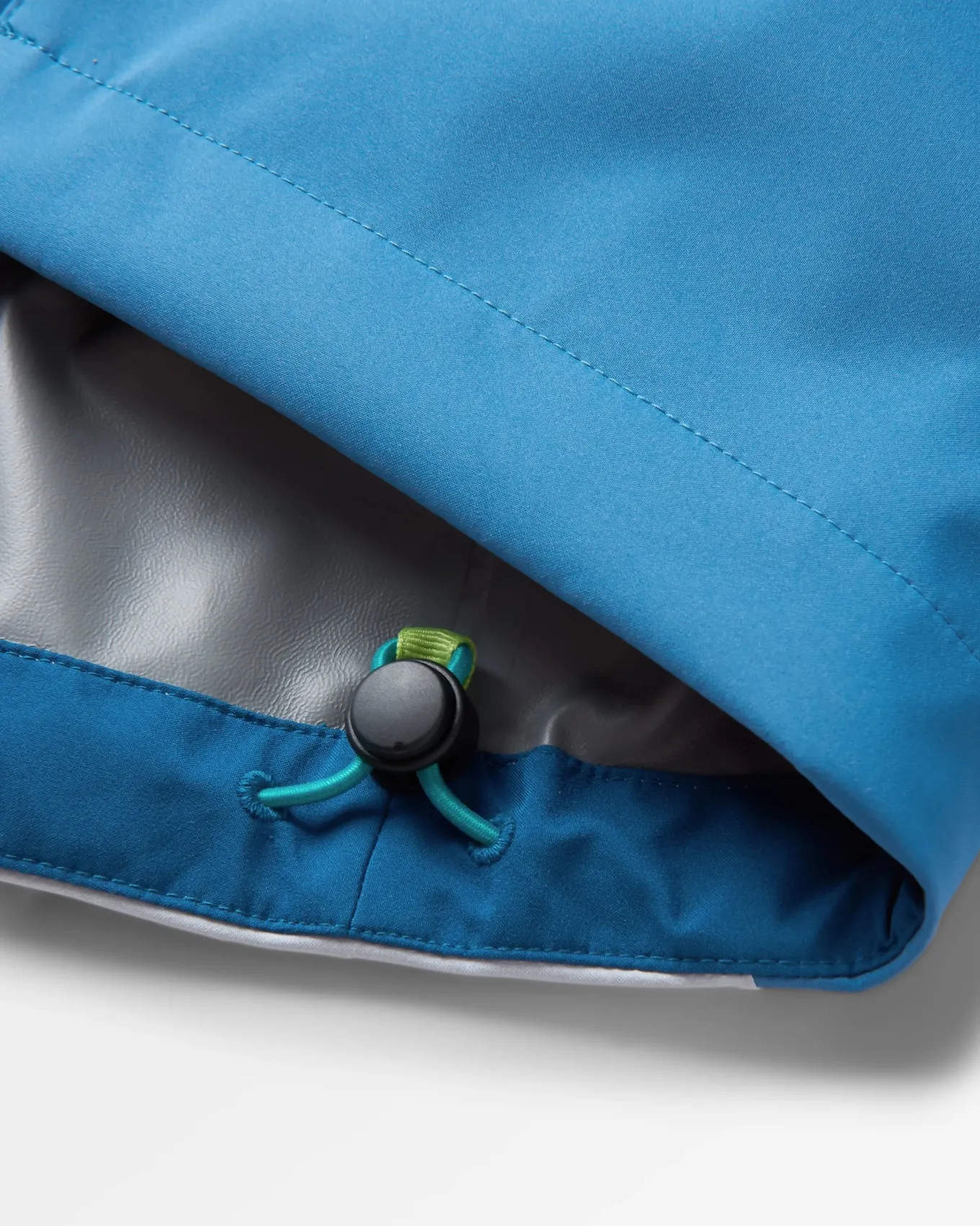 Downpour Recycelte Wasserdichte Jacke - Gezeitenblau/Blaustahl
