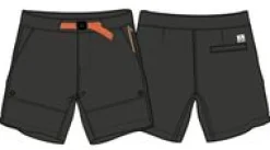 Drift Allzweck-Shorts - Echtes Schwarz