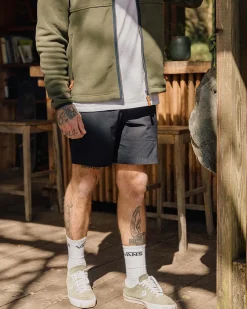 Drift Allzweck-Shorts - Echtes Schwarz