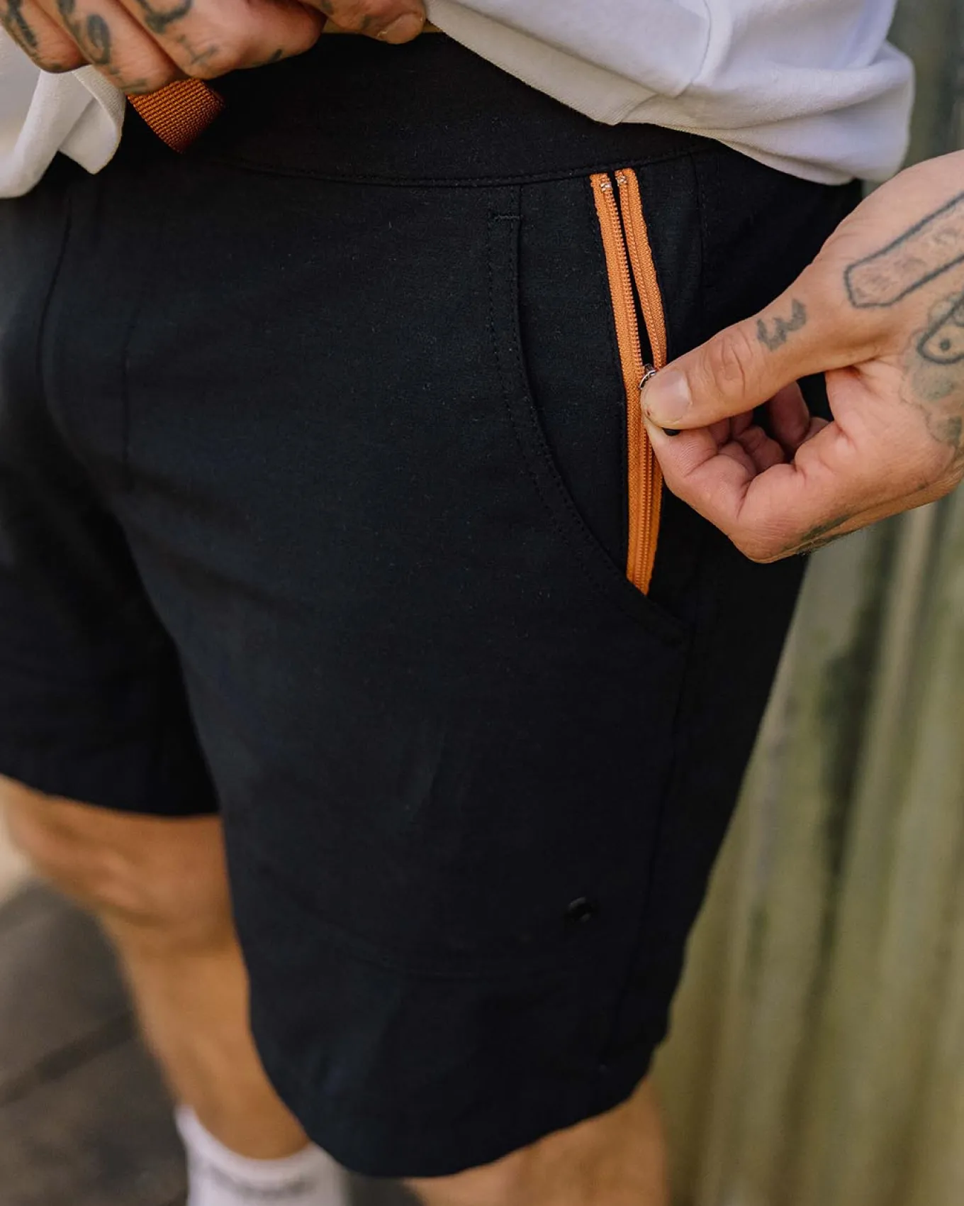 Drift Allzweck-Shorts - Echtes Schwarz