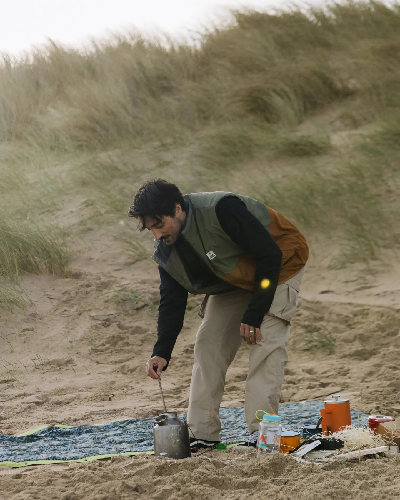 Dusk Recycelte Isolierweste - Staubige Olive