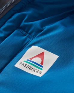 Dylan Recycelte Isolierte Jacke mit Reißverschluss - Gezeitenblau
