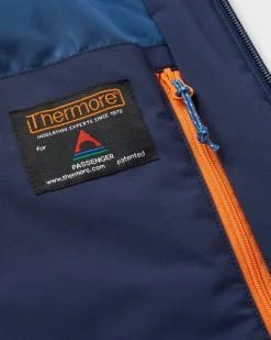 Eclipse isolierte wasserdichte Jacke - Tiefes Marineblau