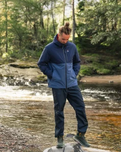 Eclipse isolierte wasserdichte Jacke - Tiefes Marineblau