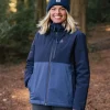 Elevate isolierte wasserdichte Jacke - Tiefes Marineblau