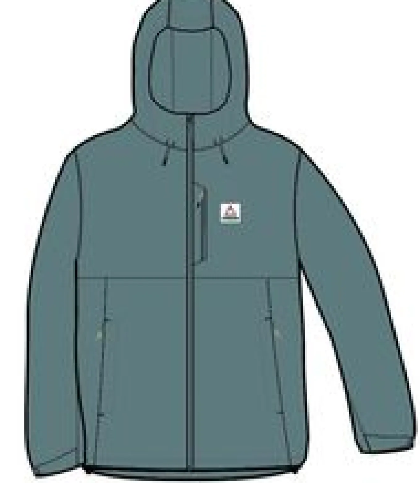 Elevate isolierte wasserdichte Jacke - Arktis