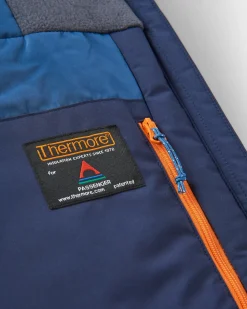 Elevate isolierte wasserdichte Jacke - Tiefes Marineblau