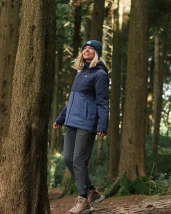 Elevate isolierte wasserdichte Jacke - Tiefes Marineblau