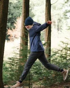 Elevate isolierte wasserdichte Jacke - Tiefes Marineblau