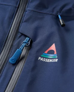 Elevate isolierte wasserdichte Jacke - Tiefes Marineblau