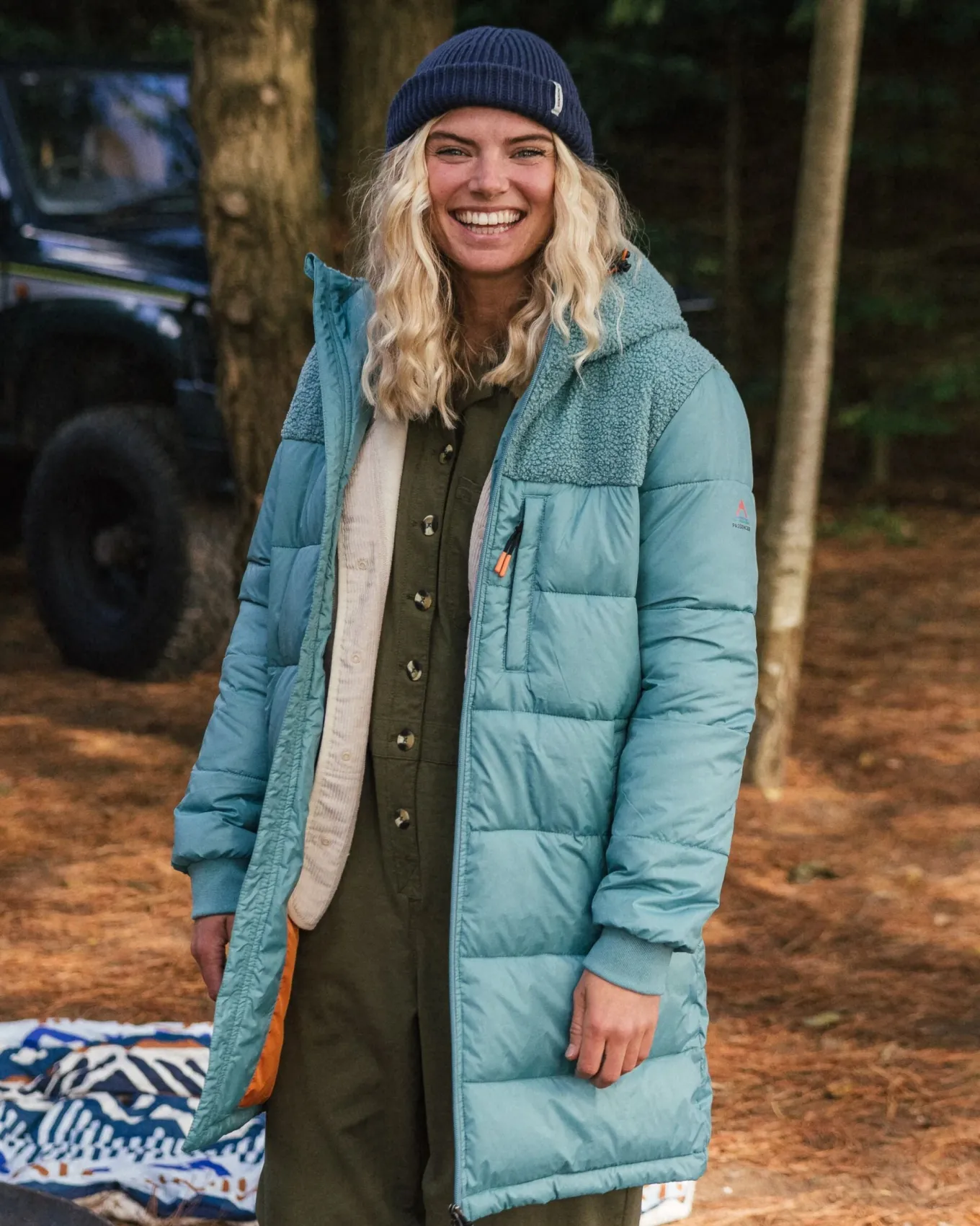 Elowen Kapuzenjacke aus recyceltem Isoliermaterial - Arktis