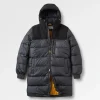 Elowen Kapuzenjacke aus recyceltem Isoliermaterial - Schwarz