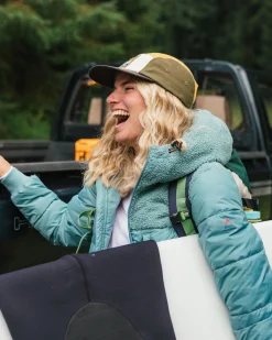 Elowen Kapuzenjacke aus recyceltem Isoliermaterial - Arktis