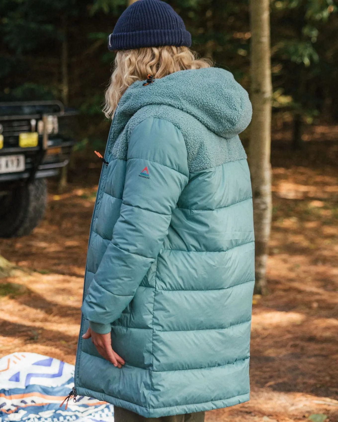 Elowen Kapuzenjacke aus recyceltem Isoliermaterial - Arktis