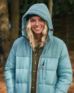 Elowen Kapuzenjacke aus recyceltem Isoliermaterial - Arktis