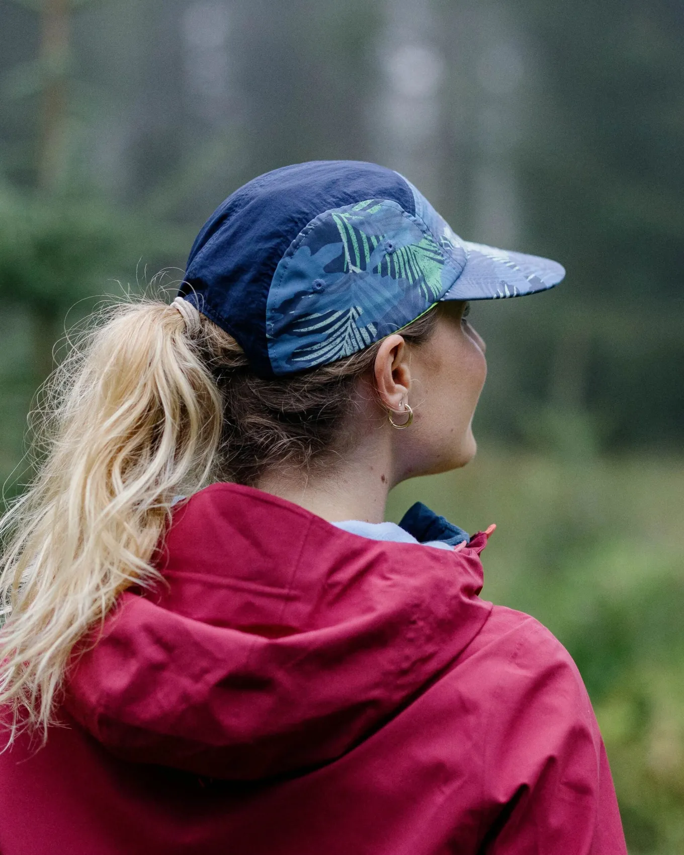 Emerge 5-Panel Trail Cap - Palm Camo Mondlicht