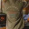 Escapism Recyceltes Baumwoll-T-Shirt - Staubige Olive