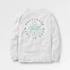 Escapism Recyceltes Langarm-T-Shirt - Weiß
