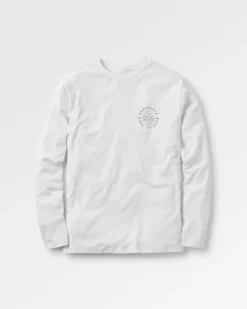 Escapism Recyceltes Langarm-T-Shirt - Weiß