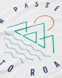Escapism Recyceltes Langarm-T-Shirt - Weiß