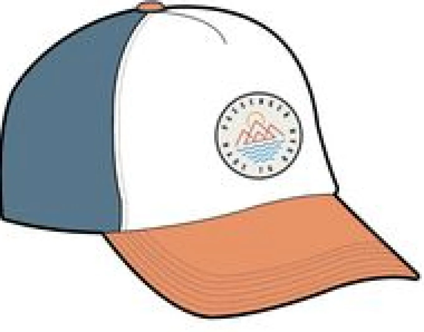 Escapism Trucker Cap - Apricot
